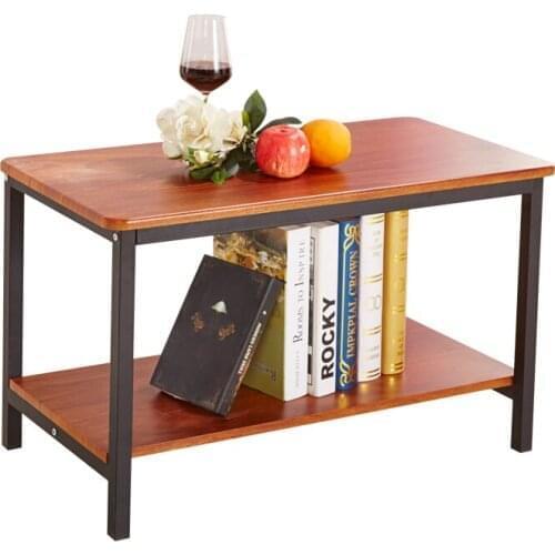 Creative Sofa Side Table Corner Corner Black Bedside Table Double Storage Long Table Simple Small Coffee Table Small Table