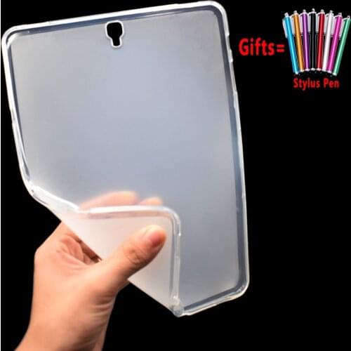 Environmentally Friendly Tablet Silicon Soft Case For Samsung Galaxy Tab S3 9.7 T820 T825 SM-T820 SM-T825 Cover Coque Funda
