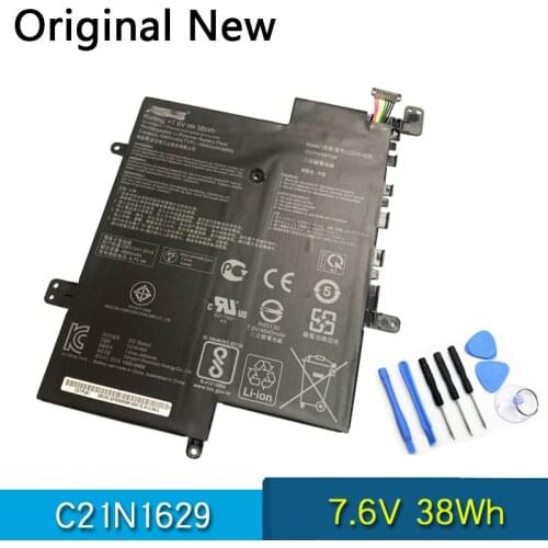 NEW Original C21N1629 Laptop Battery For VivoBook E12 X207NA E203N E203NA-FD025T E203MA-FD005T TBCL232A R207NA 7.7V 38Wh
