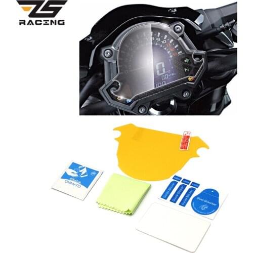 ZS Racing Dashboard Cluster Scratch Protection Instrument Speedometer Film Screen Protector Stickers For MT07 MT09 Z900 Z650