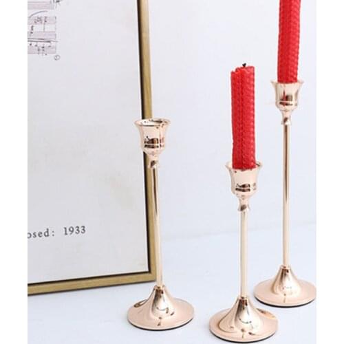Candlestick Candle Holder For Home Decoration Wedding Centerpiece Nordic Table Center Festival Party