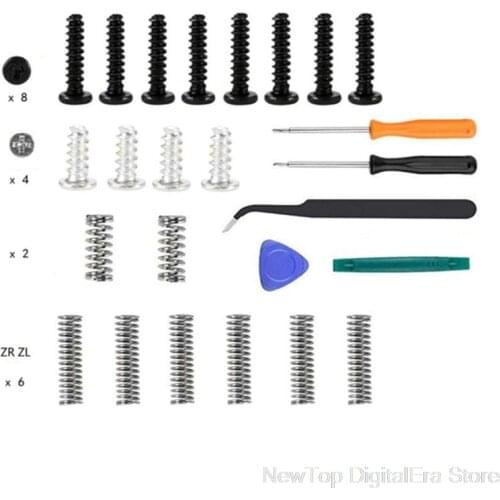 Replacement Full Set Screw Screws Springs For -Nintendo -Switch Console Joy-Con NS Down Repair Tools S18 20 Dropshipping