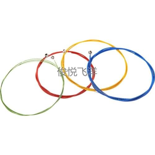 1-4 Guitar String Electric Bass Steel String Color String Musical Instrument Accessories Parts