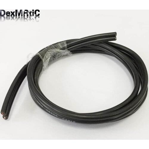 1m AV audio signal cable red white two cores shield wire