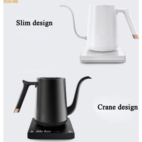 1pc New Smart temperature contro electric stainless steel pitcher constant temperature coffee maker thermostat brew coffee pot