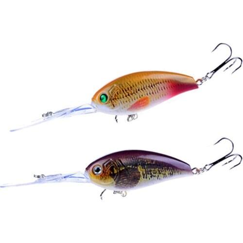 1Pcs Long Lip Minnow Fishing Lure 110mm 18g Aritificial 3D Print 6 Color Wobblers Crankbait Hard Bait Plastic Baits Pesca Isca