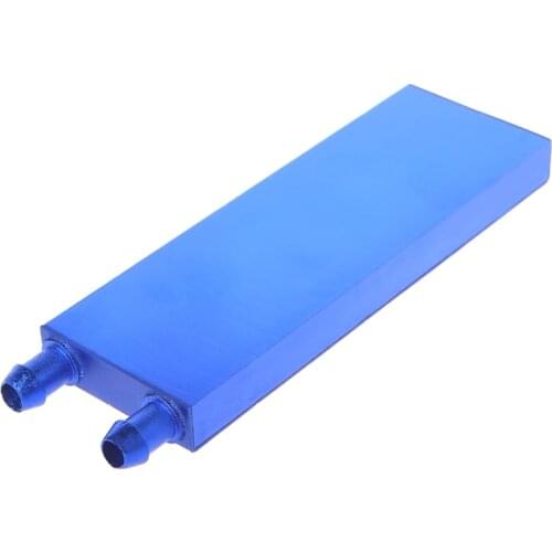 Aluminum Alloy Water Cooling Block For Liquid Cooler Silver System Heat Sink