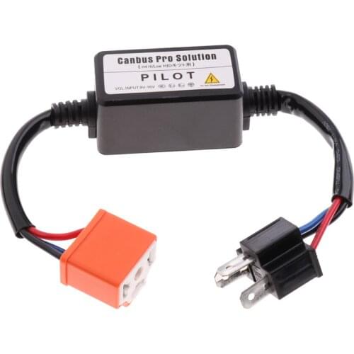 Canbus H4 LED Decoder Error Free Anti-Flicker Warning Canceller Resistor