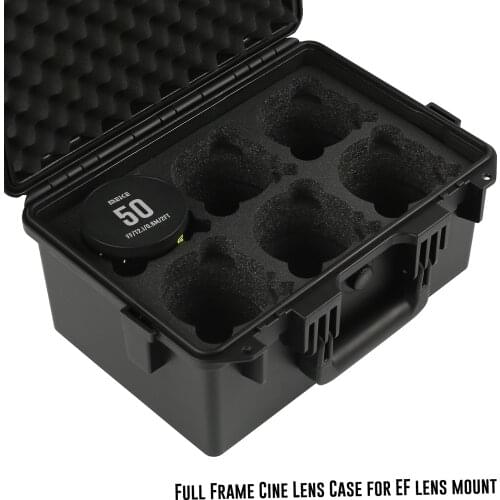 Meike Full Frame Cine Lens Case for 5-6 Lenses-Fast Delivery