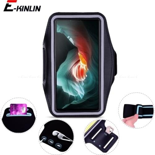 Workout Arm Band Cover Case For Sony Xperia Pro 8 Lite 10 Plus 5 1 II III Ace Sport Running Gym Phone holder Bag Pouch