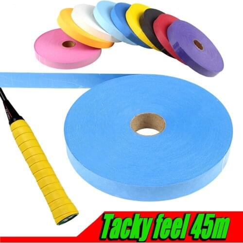 Economical 1reel 45m tacky feel overgrip/grip/badminton/tennis