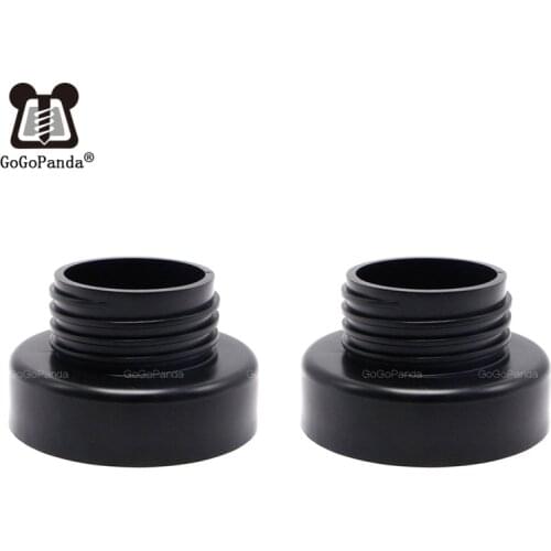 GOGOPANDA Free Shipping 2PCS 1000L IBC Tank 80mm to 55mm Square Thread Interface Water Valve Fittings