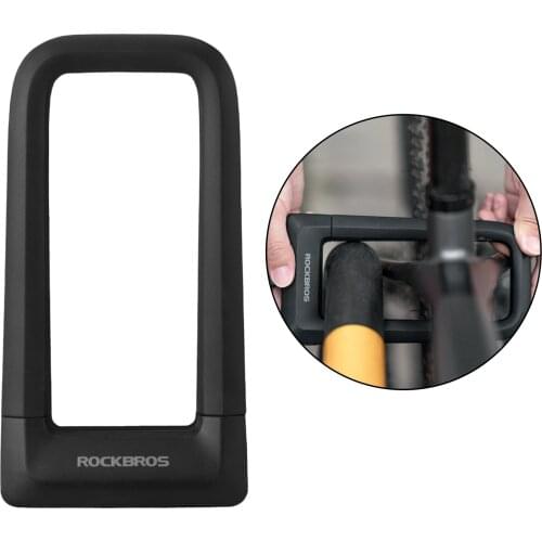 Sturdy MTB Road Bike U Lock Anti-cut Cycling Locks with Mounting Bracket