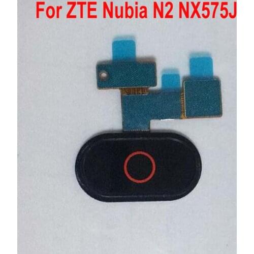 100% Test Fingerprint Sensor Scanner Unlock Touch ID Home Button Return Key For ZTE Nubia N2 NX575J Accessory Set