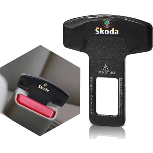 Metal Car Seat Belt Buckle Auto Emblem Safety Belt Clip For Nissan Qashqai Patrol Juke Navara Tiida Almera Rogue Micra Armada