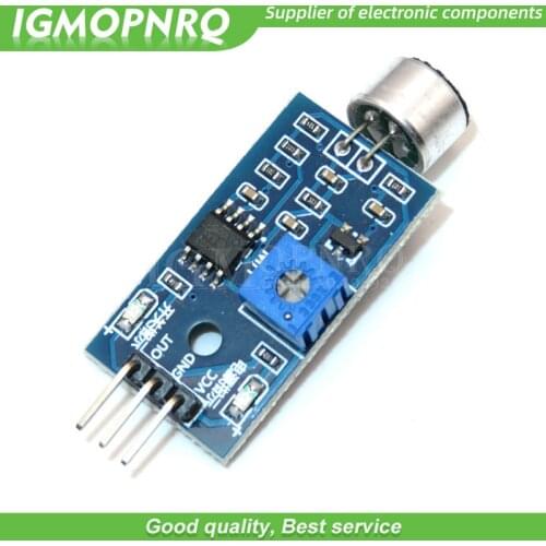 1pcs Voice Sound Detection Sensor Module Intelligent Vehicle Robot Helicopter Airplane Aeroplane Car for arduino DIY KIT