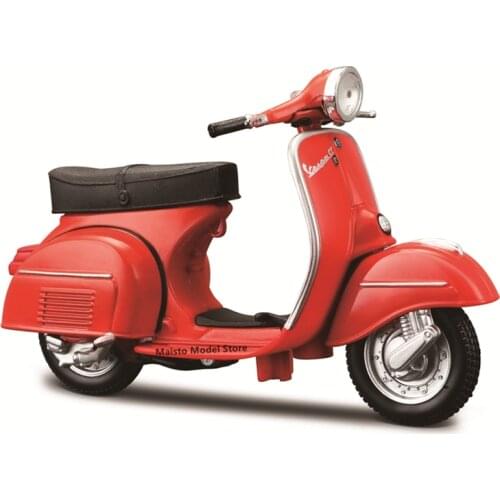 Maisto 1:18 scale VESPA GTR 1968 motorcycle replicas with authentic details motorcycle Model collection gift toy