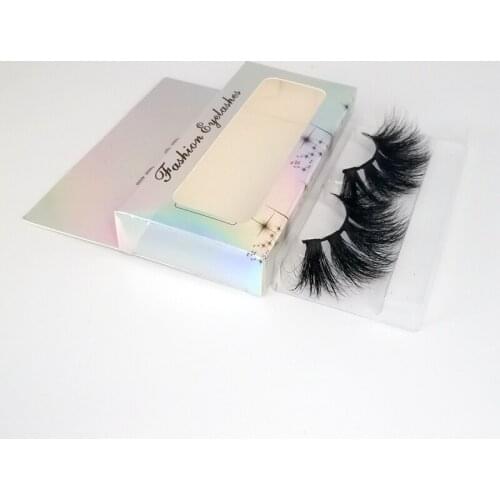 Wholesale 3D Fluffy Mink Eyelashes 25mm Real Mink Eyelash Handmade Crisscross Lashes Customized Packaging Private Logo 10 Pairs