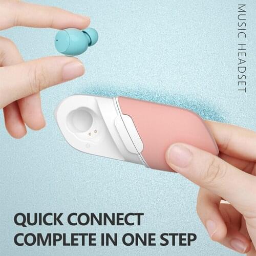 Origina E3 TWS Bluetooth 5.0 Earphone Wireless Sweatproof IPX6 Headphones HIFI Sound Handsfree Earbuds Stereo Sport Headset