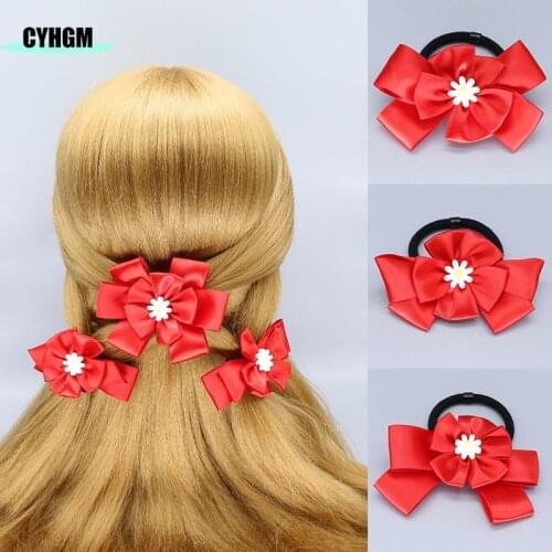 Elastic hair bands scrunchie pack hair ties fashion hair rubber band for girls hanfu hair accessory hair accessoires A12