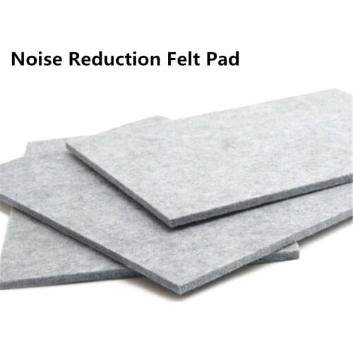 Gray DIY Leather Carving Sound Insulation Pad Noise Reduction Felt Pad Insulation Pad High Density Sound Insulation Pad