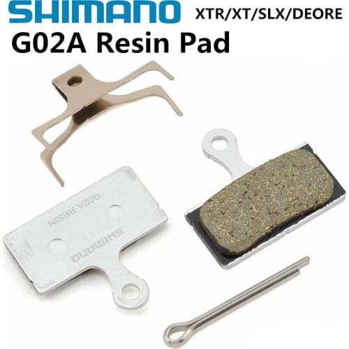 SHIMANO G02A G02S Pads DEORE XT SLX DEORE G03A G03S Resin Brake Pad Mountain M785 M675 M7000 M8000 M9000 M6000 M9020 Brake Pad
