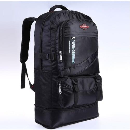 60L Sports Waterproof Climbing Backpack Outdoor Unisex Rucksack Bag Travel Backpack Camping Hiking Backpack Trekking Bag For Men