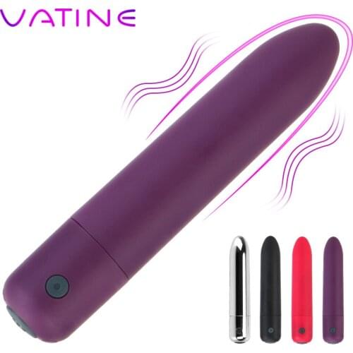 VATINE Strong Vibration Sex Toys for Women 10 Speeds G-spot Massager Mini Bullet Vibrator Clitoris Stimulator