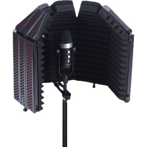 Top Closed Microphone Sound Enclosure Microphone Acoustic Baffle DIY Recording Studio Room Mixed Sound Home Recording Studio