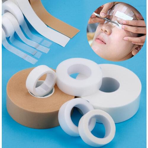 1Pcs Foam Sponge lash Patch Eyelash Extension Medical Tape Lint Free Eye Pad Under Patches Non-woven Tape Supply Makeup Tool