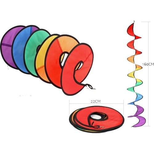 3pcs Colour Windmill Tent Hang Up Flag Decoration Rainbow Wind Bar Camp Rotating Air Duct Colorful Tent Sika