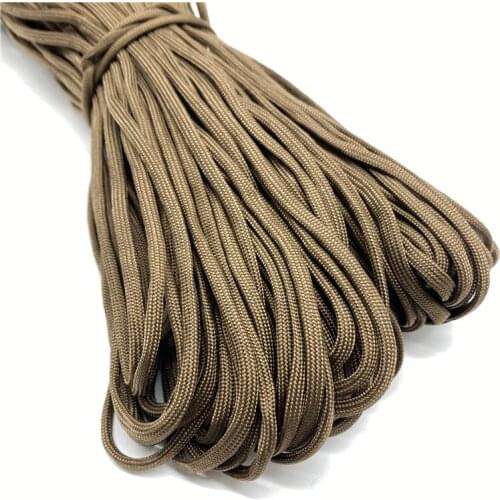 5Yards/Lot 4mm Parachute Cord Lanyard Rope Mil Spec Type One Strand Climbing Camping Survival Equipment Paracord #17