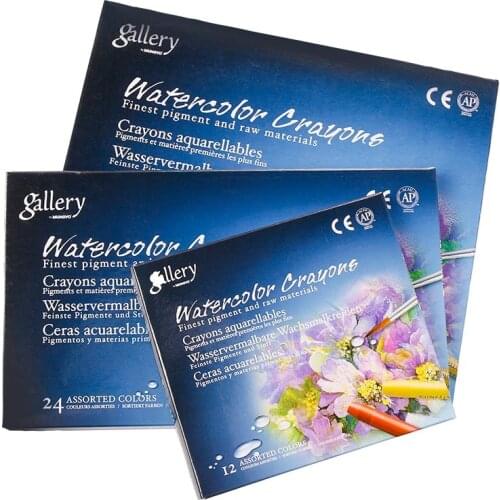 MUNGYO MAC Gallery Aquarell Crayons water soluble 12/24/36 colors pastel Paint ART drawing supplies