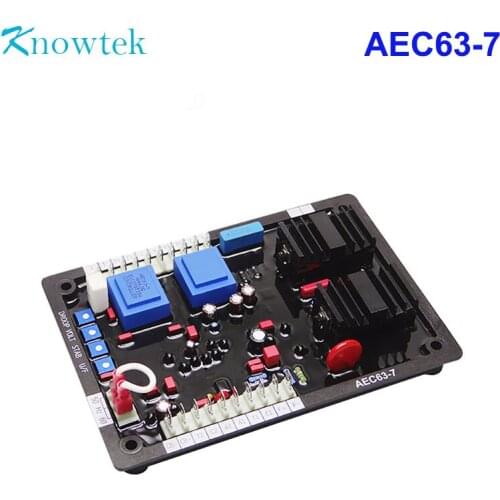 AVR AEC63-7 Automatic Voltage Regulator Replace for Brushless Diesel Generator Alternator Genset Parts
