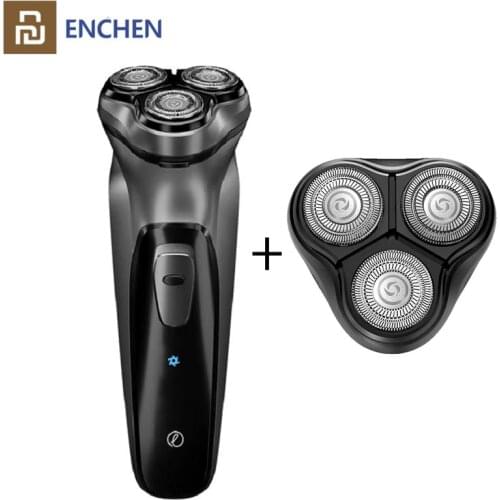 In Stock Youpin Enchen BlackStone 3D Electric Shaver Razor Men Washable Type-C Rechargeable Shaving Beard Trimmer Machine Portab