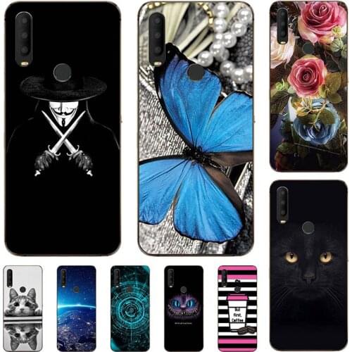 Phone Case For Alcatel 3X 2019 5048U 5048Y 6.52" Soft TPU Cover For Alcatel 3X 5058 Relief Silicone Case For Alcatel 3X 2020