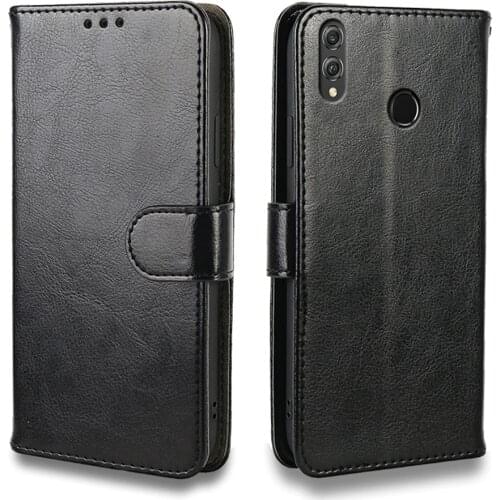Luxury Case For Huawei Honor 8X 9X Pro 8S 8A 9S 9C 9A 10X Lite Case Flip leather Wallet Card Slot silicone Cover Phone