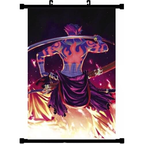 Japanese Decorative Picture Anime Tengen Toppa Gurren Lagann yoko & Nia Teppelin & Villarruel Home Decor Wall Scroll Poster
