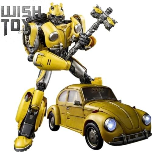 ZETA Transformation ZV01 ZV-01 Bee War Hornet Pioneer Series Alloy Movie With Light KO MPM07 Action Figure Robot Toys