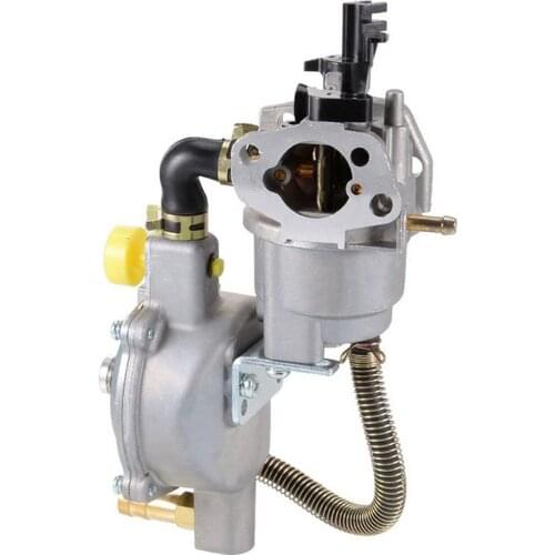 42mm Carburetor Dual Fuel Gasoline Generator LPG Carburetor Compatible with 170F GX160 GX200 8HP 9HP Gasoline Generators