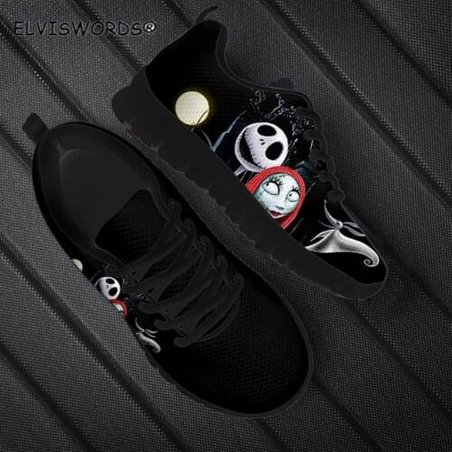 ELVISWORDS Flats Shoes Women Casual Sneakers Fashion Lace-up Air Mesh Breathable Ladies Walking Shoes