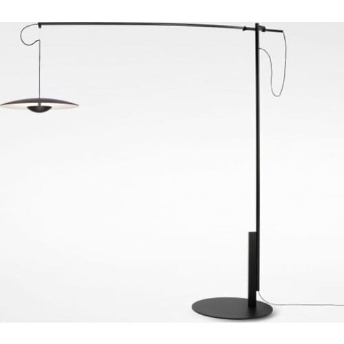 Fashion Personality Floor Lamps Fishing Round Lampshade Creative Floor Lights For Bedroom Living Room Home Floor Lights FA053