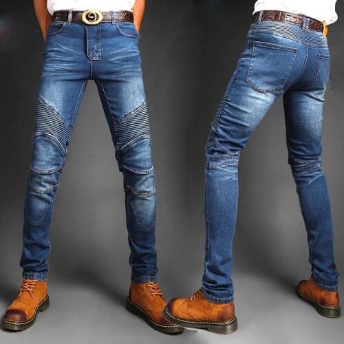 2021 Old cow motorcycle jeans Leisure Mens pants of locomotive riding motorcycle pants Biker Pants Denim motorcycle Trousers