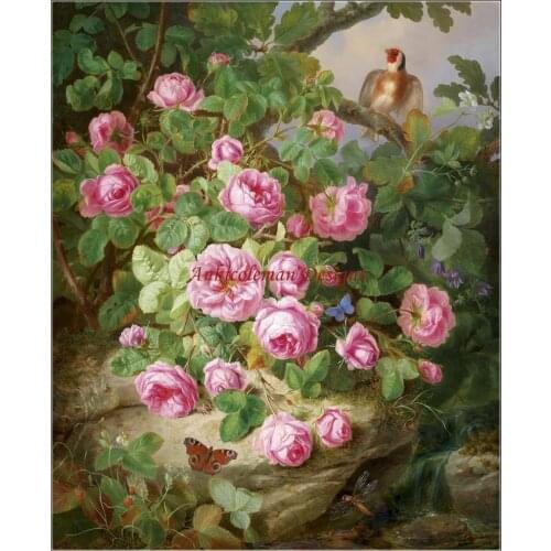 Embroidery Counted Cross Stitch Kits Needlework - Crafts 14 ct DMC Color DIY Arts Handmade Decor - Still Life