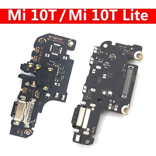 New Charger Board PCB Flex For Xiaomi Mi 10T / Mi 10T Lite USB Port Connector Dock Charging Ribbon Cable