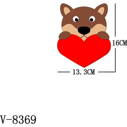 New dog Cutting Dies Scrapbooking /Multiple Sizes /V-8369