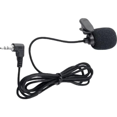 3.5mm Wired Microphone Headset Tie Clip Mic for Lectures Teaching Conference Guide Studio Mic Loudspeaker Amplifier