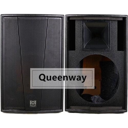 QE-019 f15 inch professional full range speaker bar performance stage audio equipment accessories empty cabinet single 15 plywo