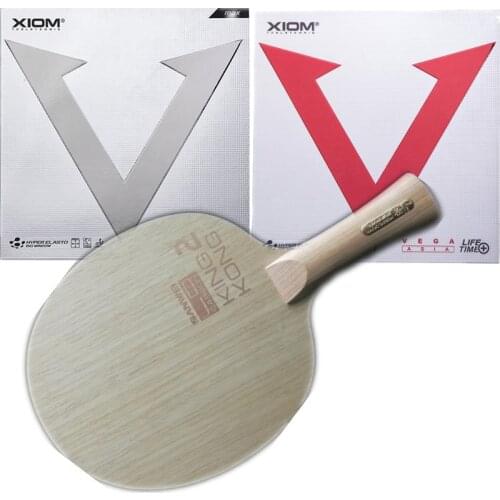 Sanwei KING KONG 2 KINGKONG 2 5+2 Carbon, Cypress Handle OFF+ Xiom rubber Table Tennis Blade Racket Ping Pong Bat Paddle