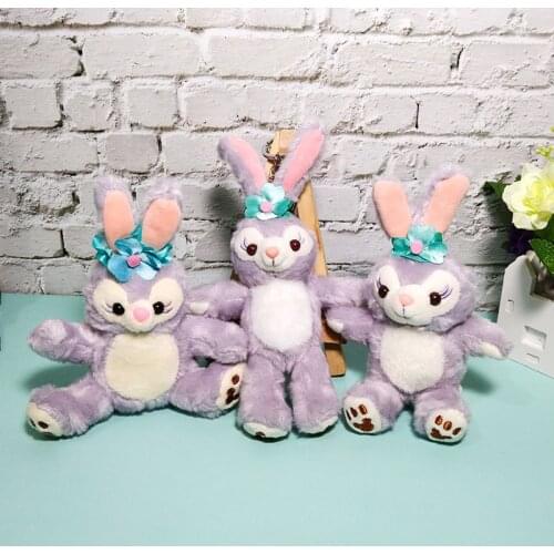 WANGAIYAO cute little rabbit doll school bag pendant bag pendant key ring decoration holiday gift for girlfriend and child